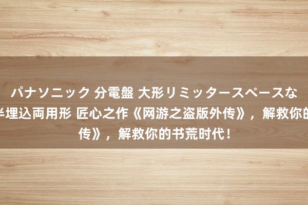 パナソニック 分電盤 大形リミッタースペースなし 露出・半埋込両用形 匠心之作《网游之盗版外传》，解救你的书荒时代！