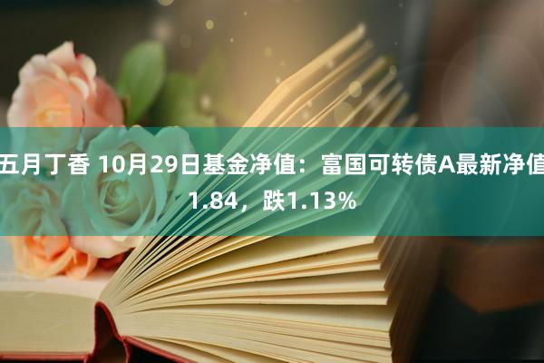 五月丁香 10月29日基金净值：富国可转债A最新净值1.84，跌1.13%